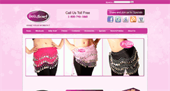 Desktop Screenshot of bellyscarf.com